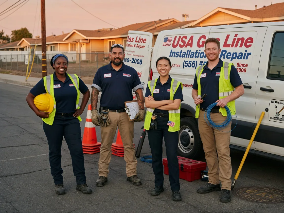 Gas Line Installation company in Fork, MD